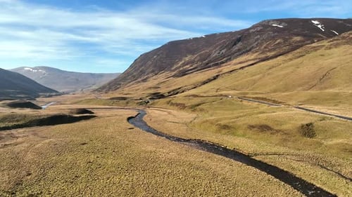 Majestic Iceland Terrain with Natural Wonders and Wide Vistas, Aerial view