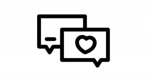 popularity line icon animation