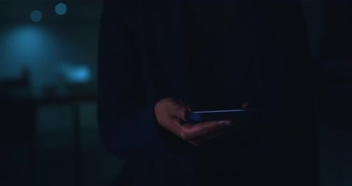 Holographic Globe and Network Projected from Device