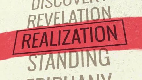 Realization 3D Scrolling Title Animation