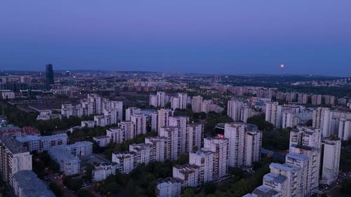 Belgrade Cityscape With Historic And Modern Architecture