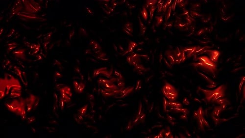 Abstract Red Fluid Glow Motion Background