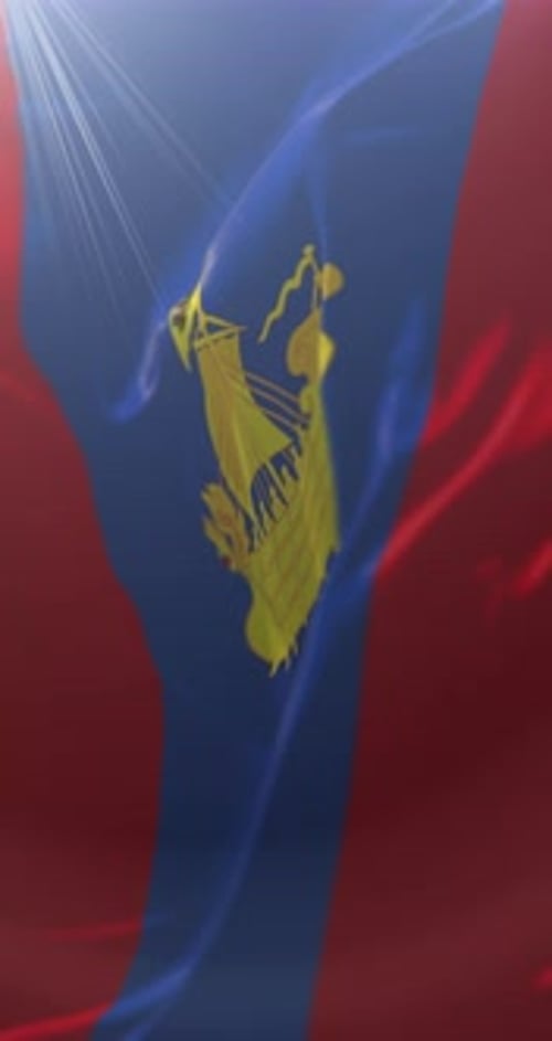 Flagge der Oblast Kostroma
