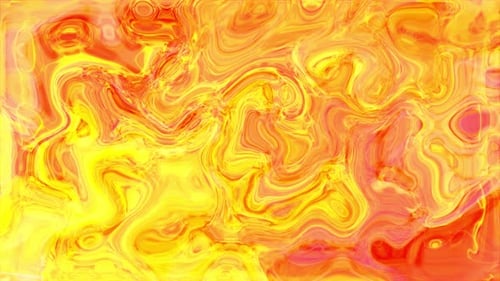 Abstrakte Acrylkunst mit flüssigem Hintergrund und bunter Bewegung