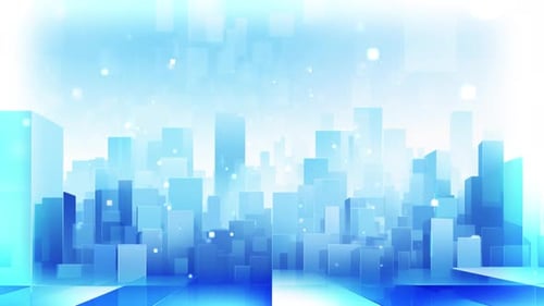 Blue Corporate Background Loop