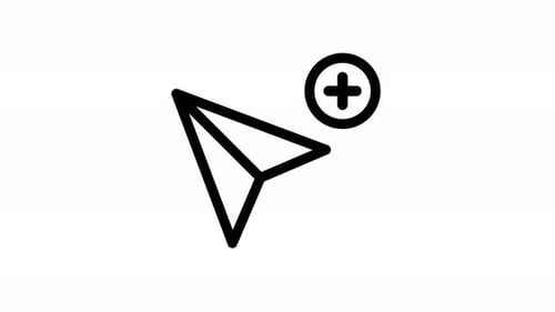 animación de icono de línea