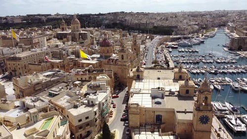 Aerial View of the Malta