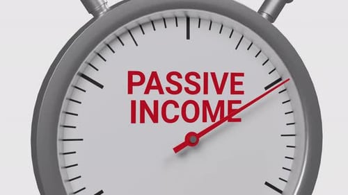 Passive Income Stopwatch Meter for Business and Finance