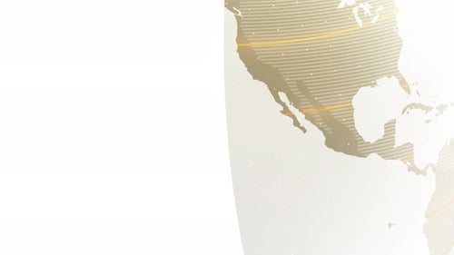 Dynamic Corporate Globe Logo Reveal Animation