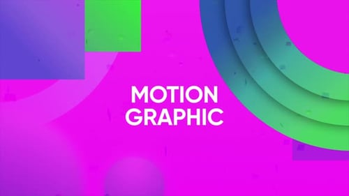 Bewegte Grafiken und Webdesign-Konzept