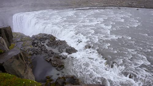 Dettifoss Waterfall Iceland Soothing Side Flow