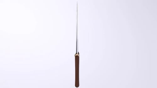 3D Rotating Dagger Weapon Animation