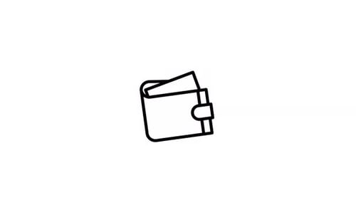 Animation des Wallet-Symbols
