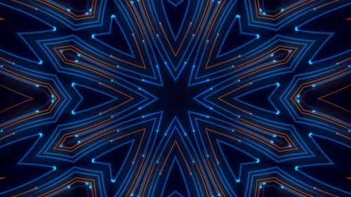 Futuristic Festival Glow Background