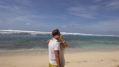 Family with Child on the Beach