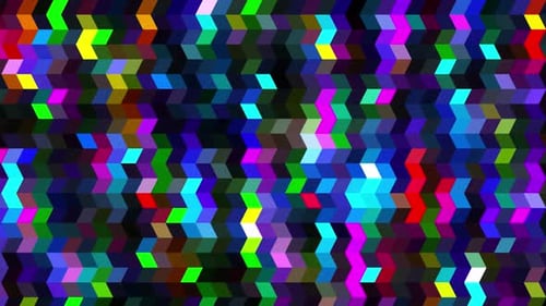 Bunter abstrakter Vj Loop Hintergrund V2