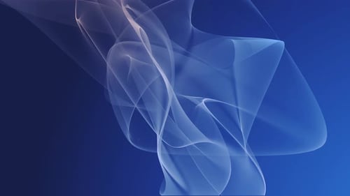 Modern Abstract Fluid Blue Wave Lines Background Animation