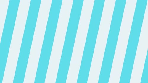 Scrolling Diagonal Stripes Flat Design Animated Background