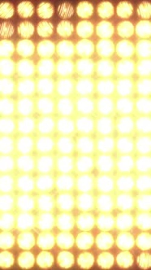 Glitch-Effekte an der Wand von Light Loop