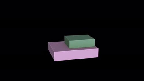 Animated 3D Human Lumbar Vertebra Rotation