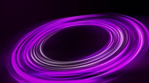 Abstract colorful glowing circle round background