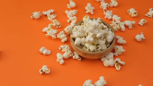 Popcorn Cinema Close Up