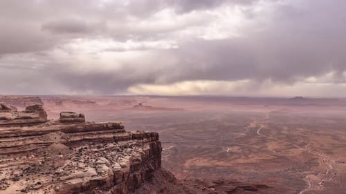 Grand Canyon Clouds Time Lapse