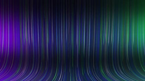 Abstract Flowing Vertical Lines Digital Background Animation