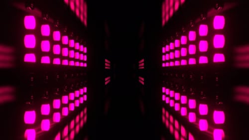 Light Green And Pink Flashing Neon Technochannel Background VJ Loop In 4K