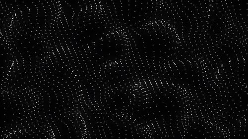 Abstract Wave Particle Digital Background