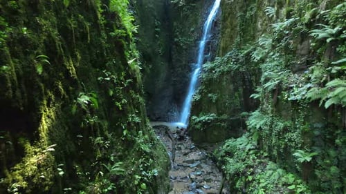 waterfall canyon nature