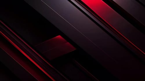Dynamic Dark Red Lines Corporate Logo Reveal