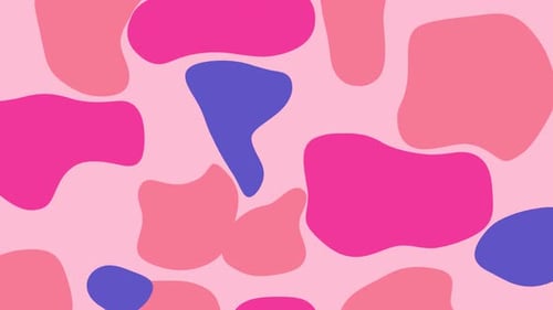 Abstract Fluid Shapes Seamless Loop Background