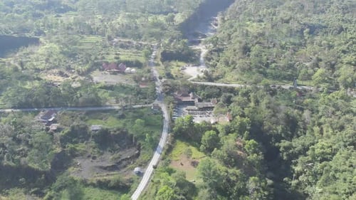 DRONE SHOT GUNUNG MERAPI YOGYAKARTA