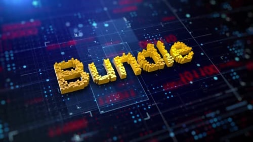 Pixelated Word Bundle