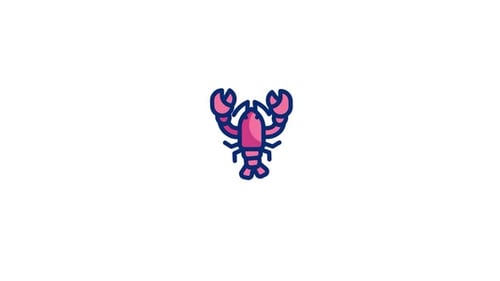 Animiertes Hummer-Symbol
