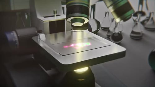 Modern Microscope Ready For Search II