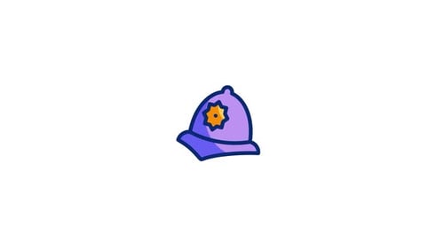 Police Animated Icon