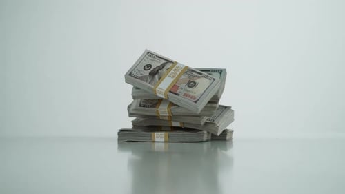 Money Falling in . with Phantom Flex Camera