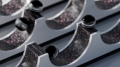 Animação 3D Slide Balls Loop