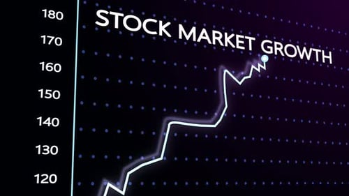 Investment Growth Concept with Rising Graph