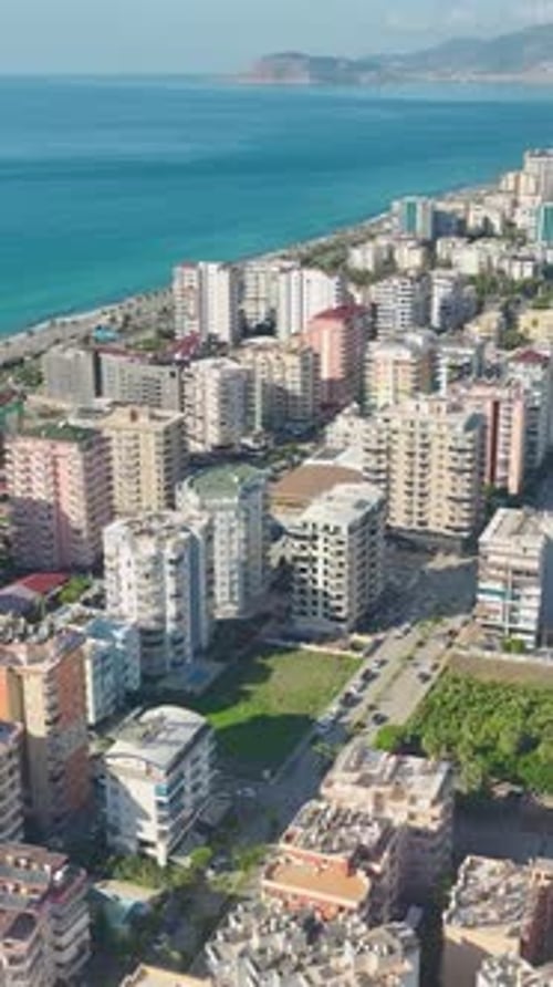Vertical Video Coastal City Living With Stunning HighRise Apartments