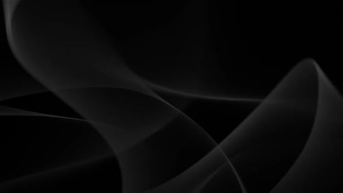 Elegant Dark Flowing Abstract Lines Background Loop