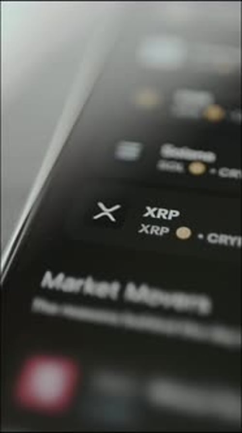 XRP Cryptocurrency Name and Logo