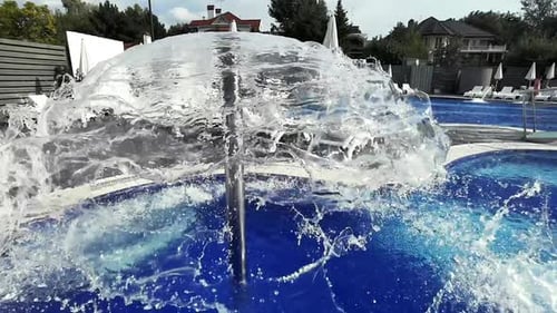 Super Slow Motion Shot of Water at 1000 Fps