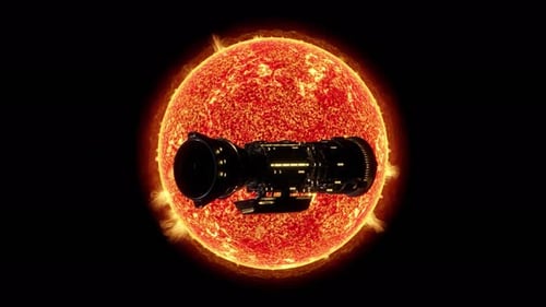 Sun Tourism Future Space Travel Spaceship