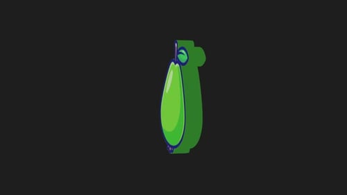 fruits motion graphic 3d render