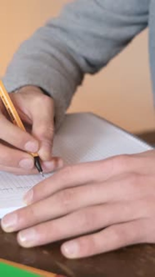 Write On Notebook Sheet