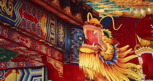 Beijing China Large Lantern Composition