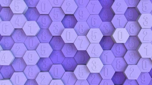Random Number Hexagonal Melrose